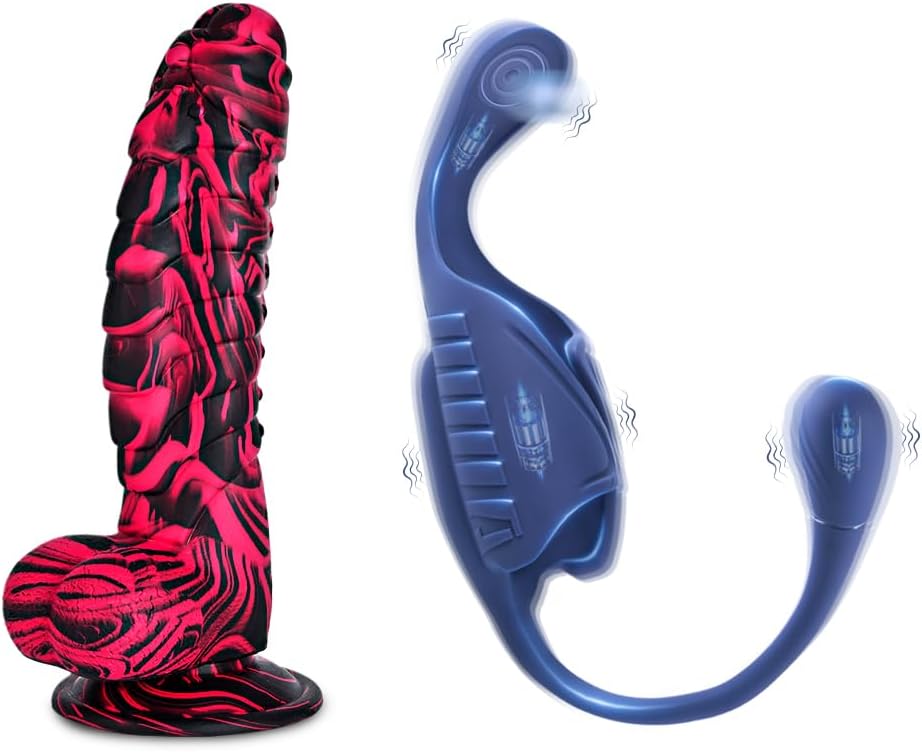 Adult Masturbator and 10.43 Inch Fantasy Dildo