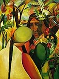 expressionismus kunst der schrei Wandkunst auf Poster: seidenmatter Druck mit leuchtenden und lichtechten Farben I Wandposter in Foto-Druck Qualität