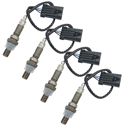 GERMBAN 234-4063 SG454 4pcs Set O2 Oxygen Sensor Upstream & Downstream Fits for 2000-2003 Passport 3.2L Isuzu Axiom Rodeo Sport Trooper 3.2L 3.5L 2004-2006 Pontiac GTO 5.7L 6.0L