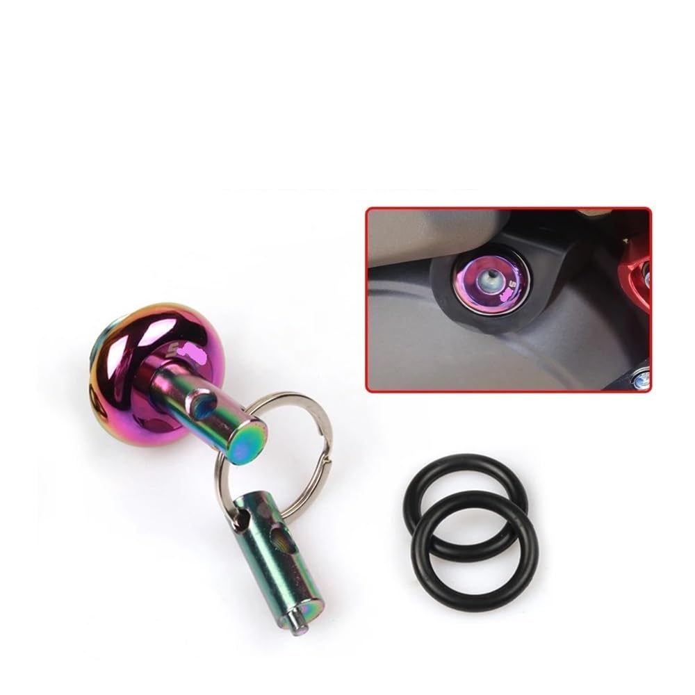 Tapón De Llenado Aceite del Motor Antirrobo con Tornillo Motocicleta para Pulsion 125GT 125 GT 211 2025 2026 Tapa Repuesto Tanque Aceite Tapa Tanque