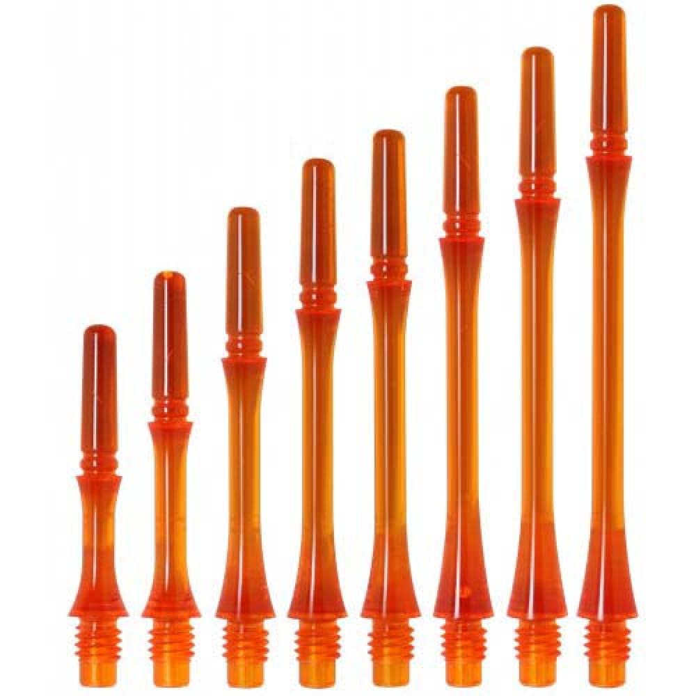 Cosmodarts Fit Shaft Gear Shaft Slim Spin Clear Orange 6