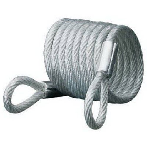 Master Lock 65D Self-Coiling Cable with Looped Ends, 6-Foot, 1/4-inch Diameter