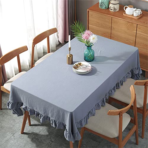 Nappe de table en coton résistante aux taches pour salle à manger - 4