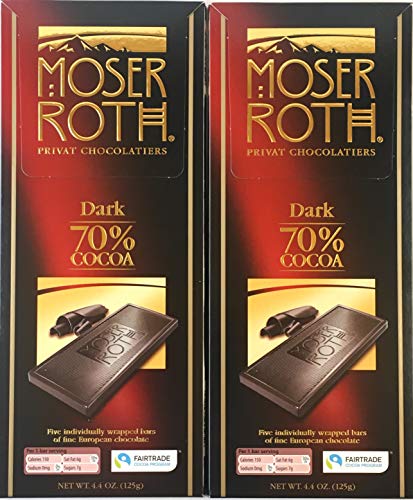 Moser Roth 70% Premium Fine German Dark Chocolate