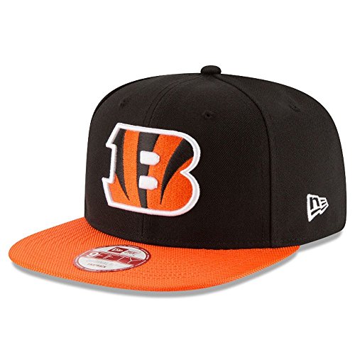 A NEW ERA Era NFL Sideline 9Fifty Cinben OTC Gorra Línea Cincinnati Bengals de Tenis, Hombre, Negro (Black), M-L