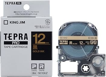 KING JIM TEPRA テープカートリッジ 12mm petarist_m-atepra-12mm-choice5p