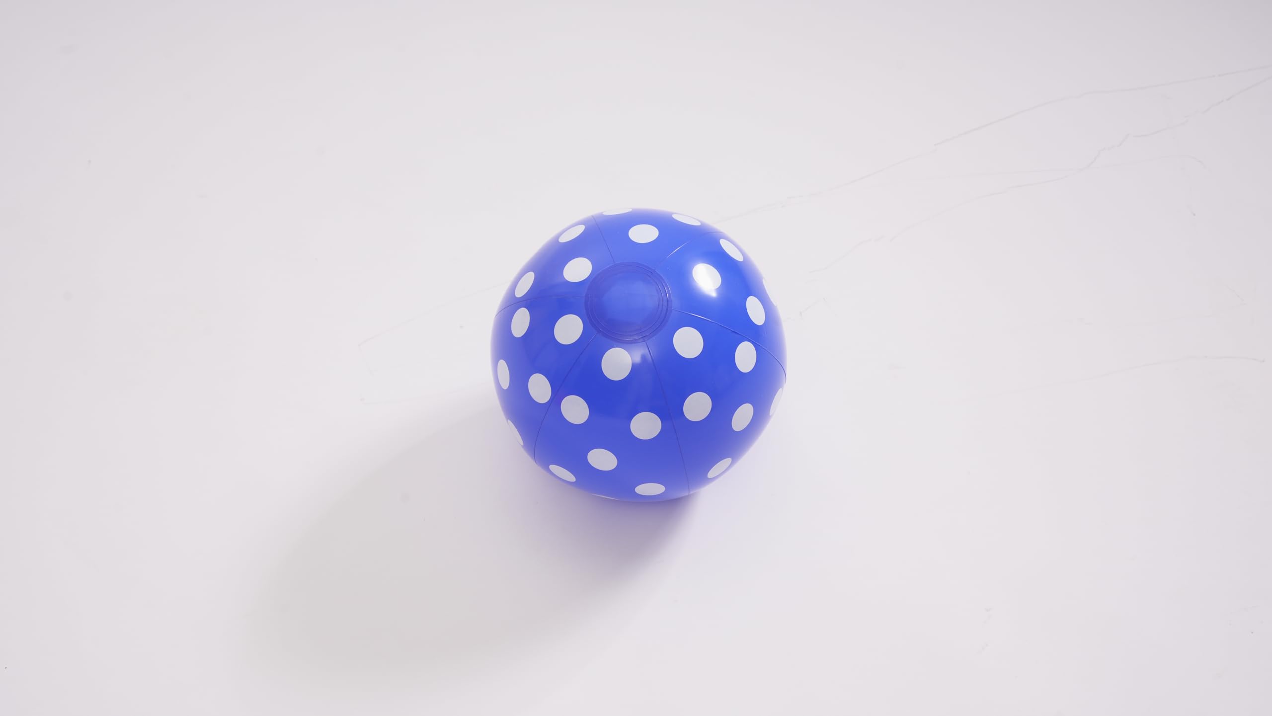 CYFIE Balle de rechange, hexagonale, 1 balle de lancer gonflable, imperméable et légère, accessoire de rechange pour jeu d'eau à 7 trous, bleu