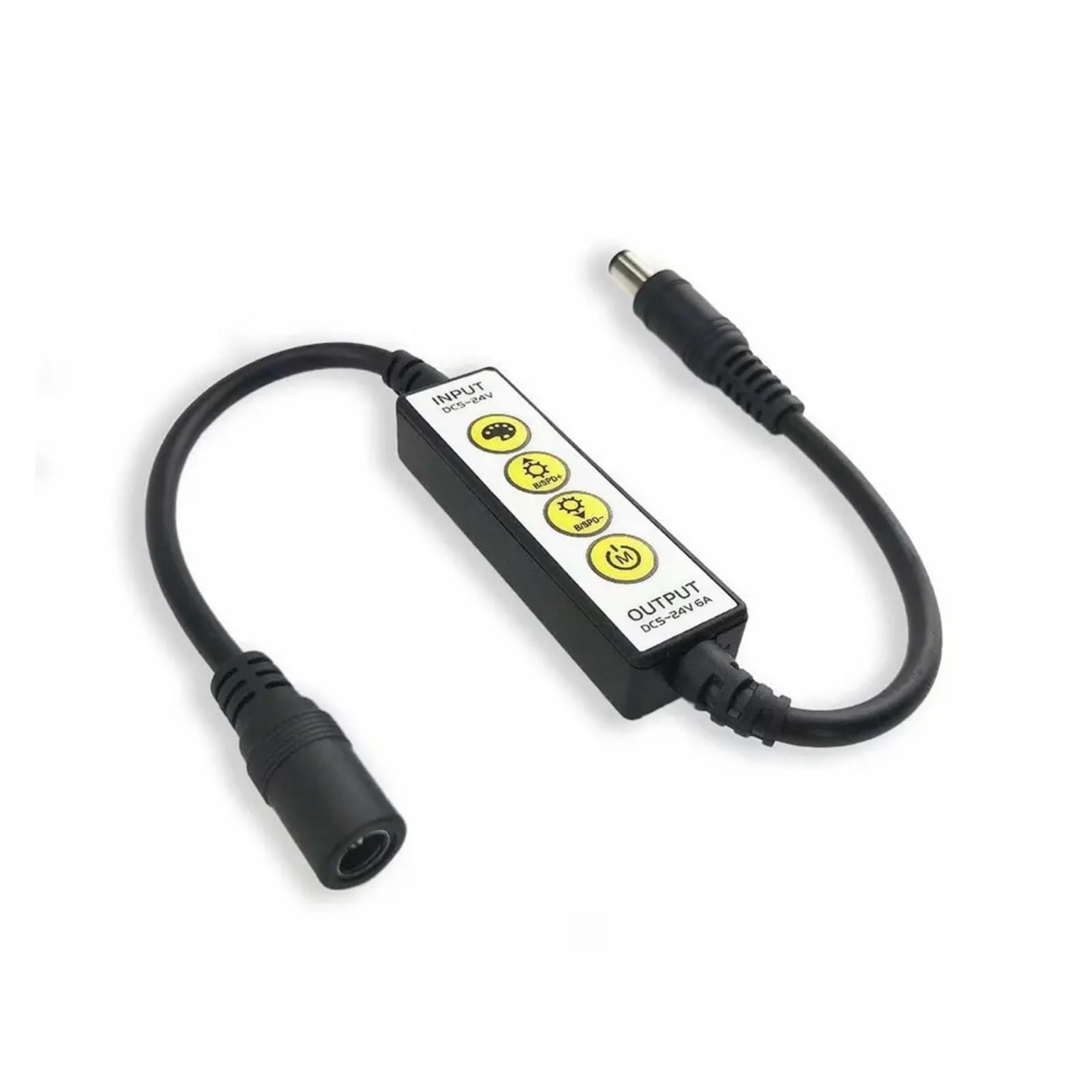 Mini controller LED 5-24V monocromatico RGB RGBW controllo mini dimmer for striscia luminosa 5050/3528 CE RoHS(RGB (Red Green Blue))