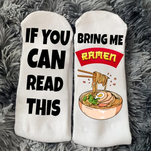 Ramen Noodle Socks – Funny Foodie Gifts for Men and Women2