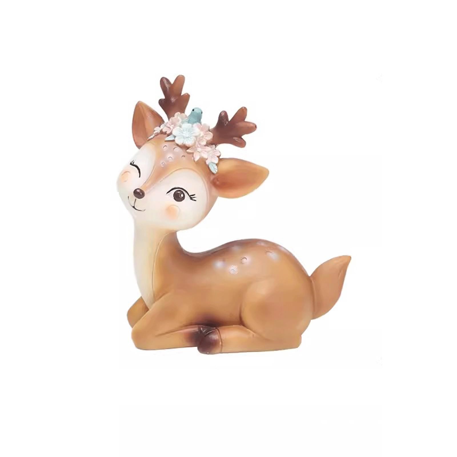 FbqLhe1ahh Sika Deer Ornaments, Home Decorations, Animal Office Decor