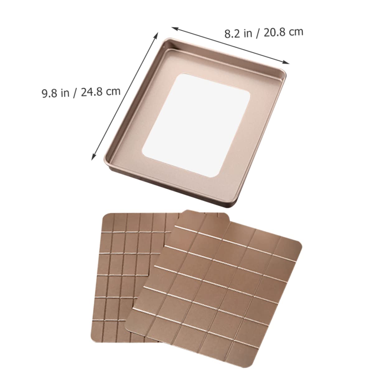 PRETYZOOM Professionelles Nougat Backzubehör Set Wiederverwendbare Backform Aus Robustem Material Für Desserts Und Süßigkeiten Für Zuhause Und Bäckereien