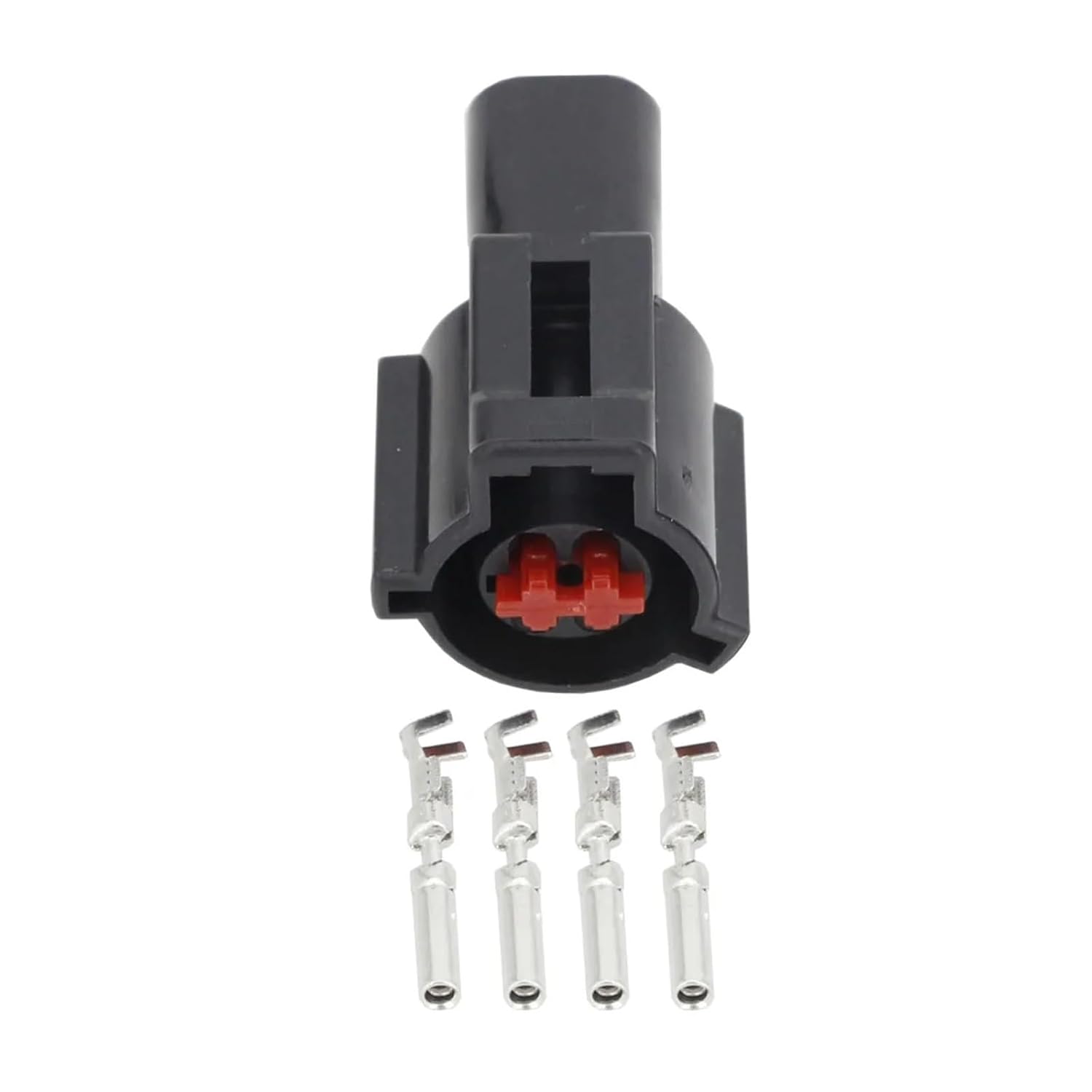 4 Pin Harness Connector Car Waterproof Connector Plastic Case with Terminal DJ7047D-1.5-21(10 Sets)