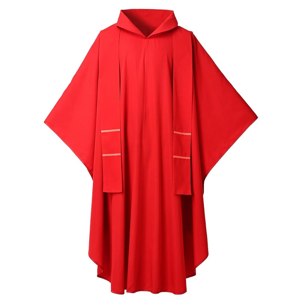 BLESSUME Priester Chasuble - Bestickte Messgewänder Altar Robe
