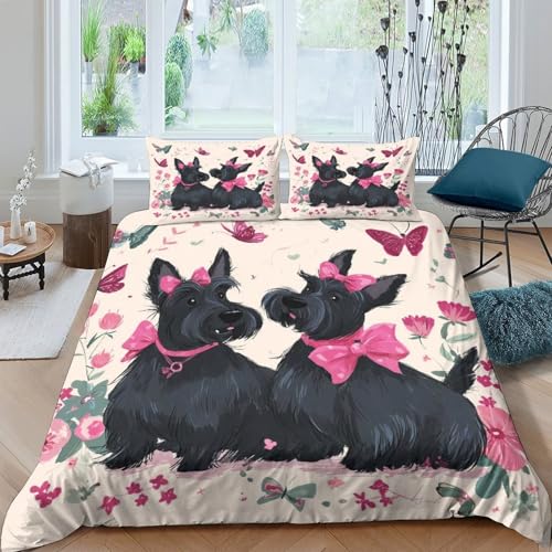 Housse de couette 200x200 abeille dessin animé parure de lit microfibre légère pour garçon - 4