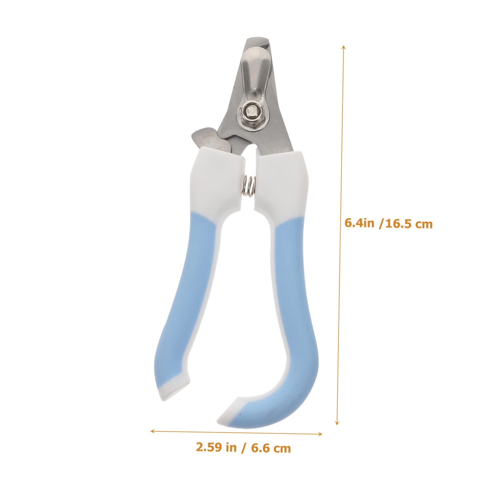 VICASKY 1 Set Portable Pet Nail Clipper Ergonomic Trimmers for Cats and Dogs Lightweight Design for Easy Use for Breeds Safe and Comfortable Grip