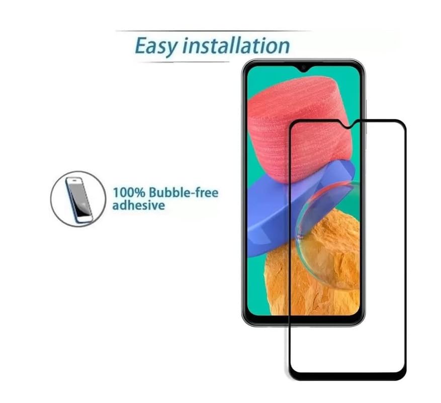 Image of Gorilla Extra Strong Premium HD+ ESD Anti Static Tempered Glass for Samsung Galaxy A06 Edge to Edge Full Coverage Fingerprint and Oil Resistant with Easy Installation Kit