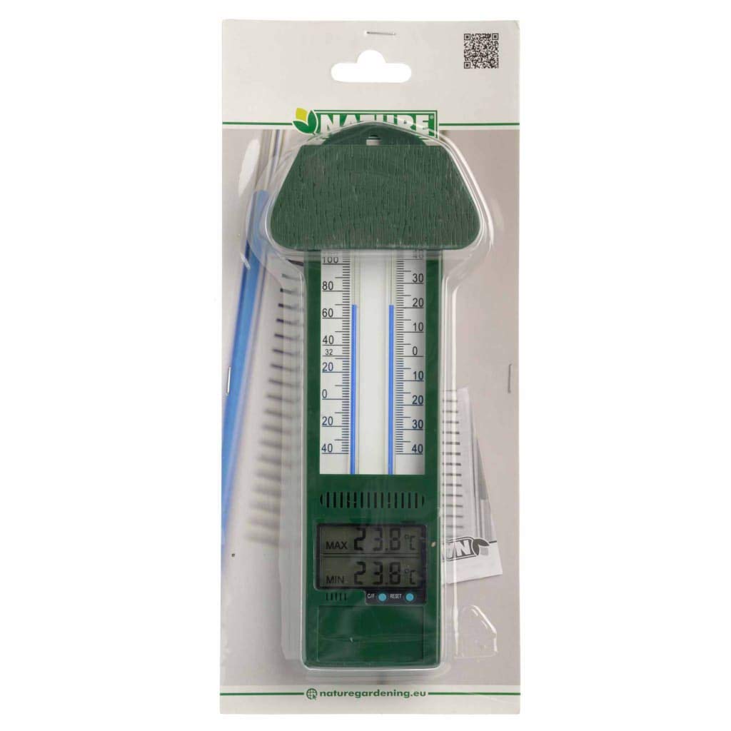 Messwerkzeuge & Sensoren – Werkzeuge – Nature Outdoor Min-Max Thermometer Digital 9,5 x 2,5 x 24 cm