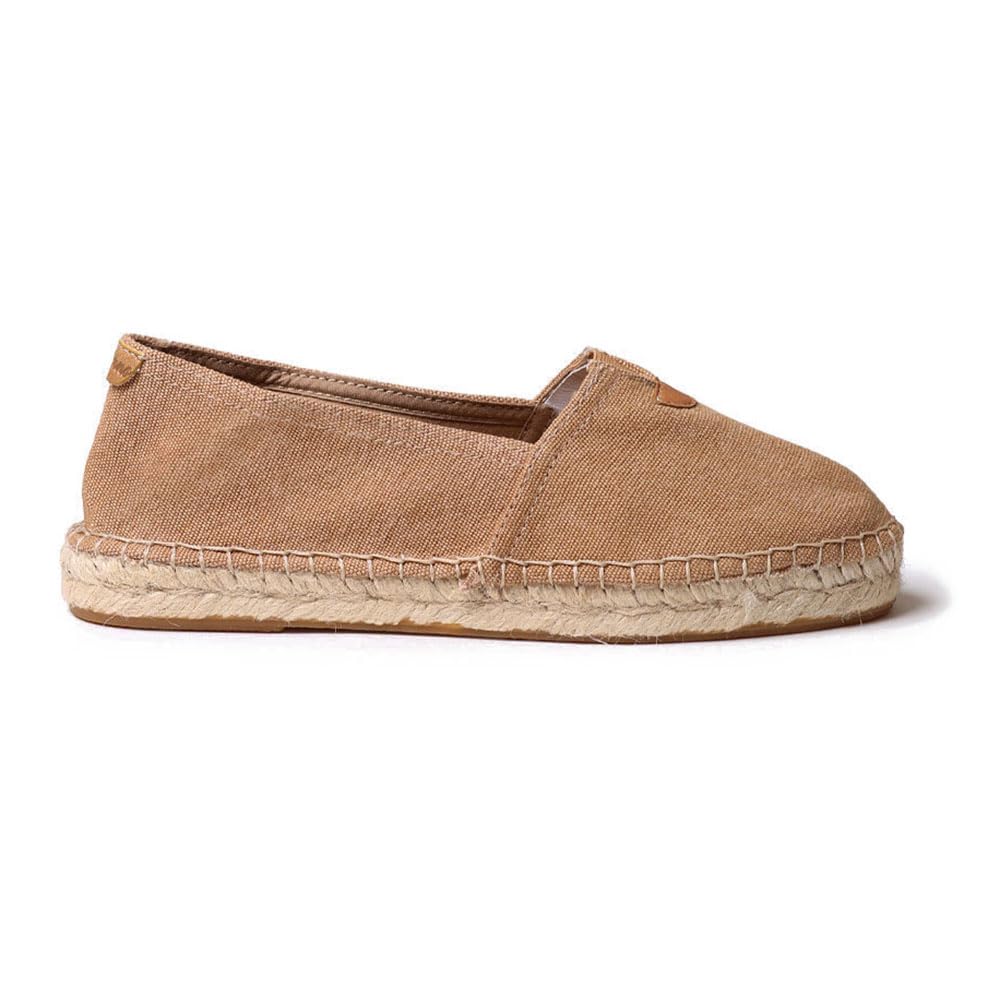 Toni PONS - Toni Pons BLANES-ER - Alpargatas Unisex Veganas de Algodón y Yute - Color Torrat - Textil