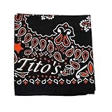Tito's Handmade Vodka Vodka Bandana, Black