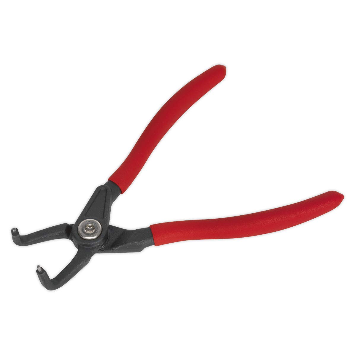 Sealey Ak84553 Circlip Pliers Internal Bent Nose 170Mm, White, 170 mm