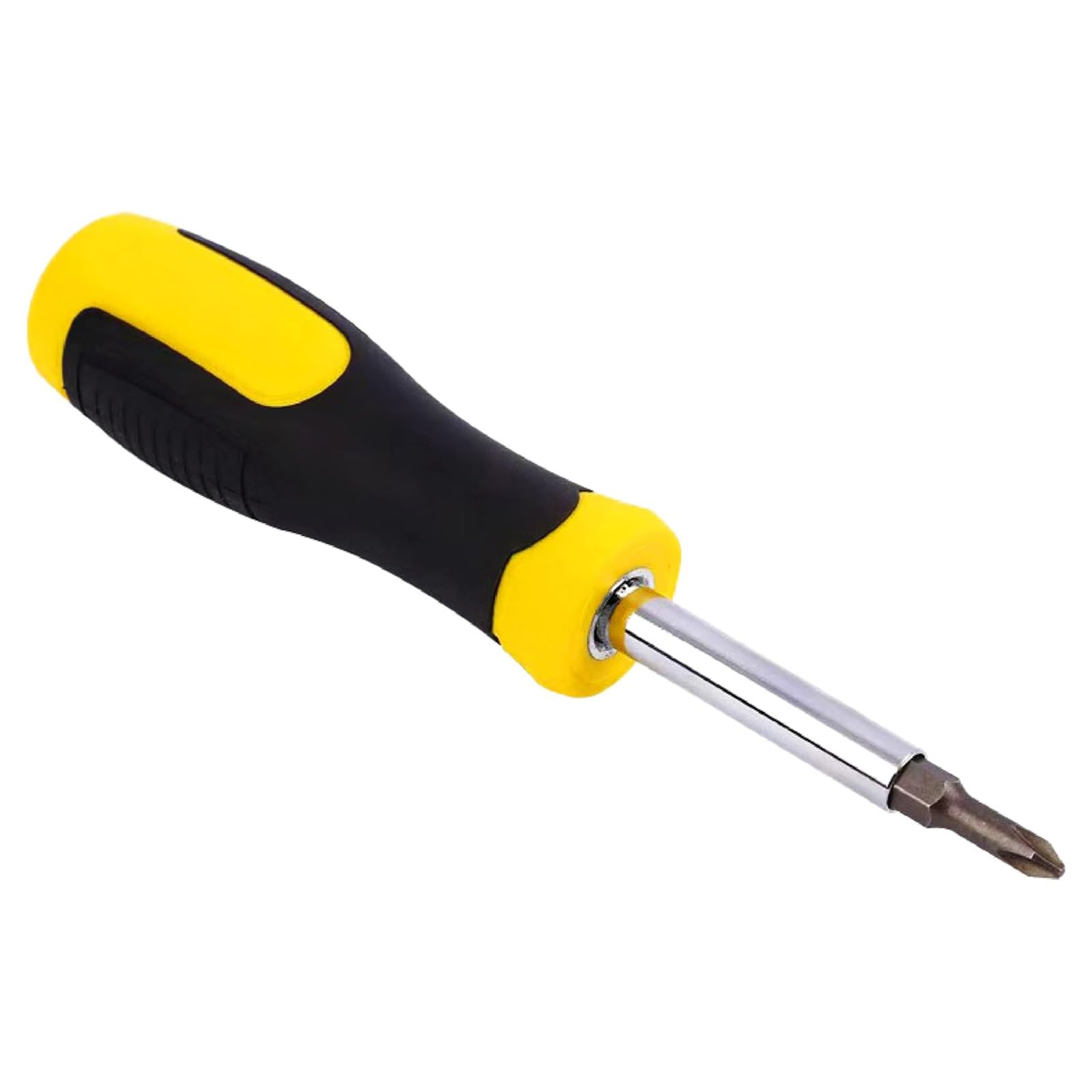Rgybao Multipurpose Screwdriver Set Featuring 6 Interchangeable Bit And Nonslip Rubber Grip Ergonomic Screwdriver Socket Driver Tool Set