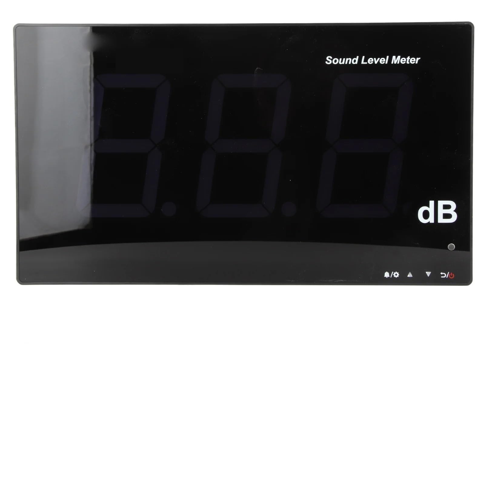 Edede One Color Decibel Meter, Noise Level Meter Sound Tester Sound Level Meter 30‑130Db Noise Detector 18In Lcd Display Decibel Tester Ac Sound Level Meter