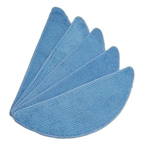 5er-Pack Ersatz-Mopptücher für Mamibot Exvac880 Roboter-Staubsauger, Mikrofaser-Reinigungspads