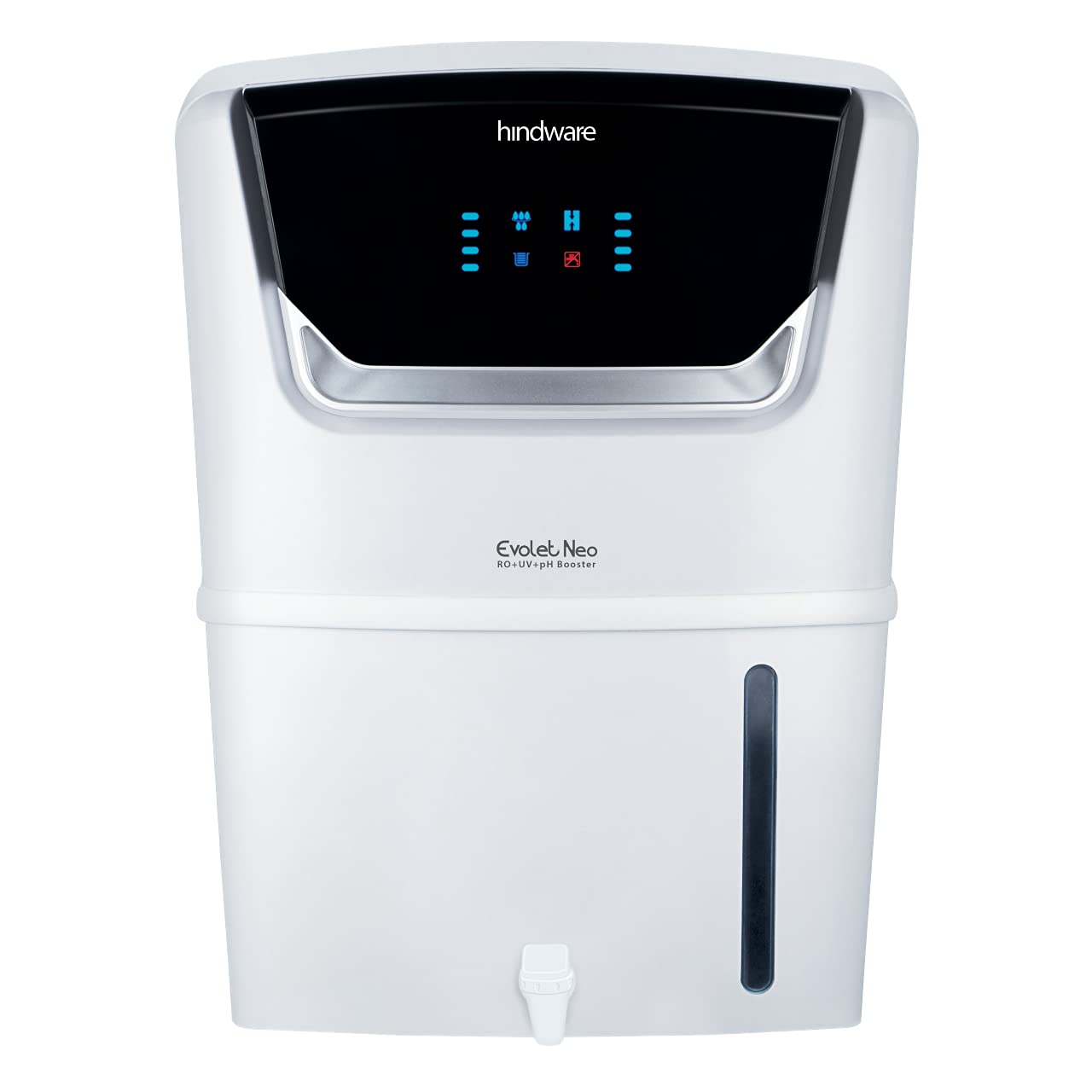 Hindware Evolet Neo 9L RO Water Purifier with 6 Stage Purification and Advanced Copper Technology (White)