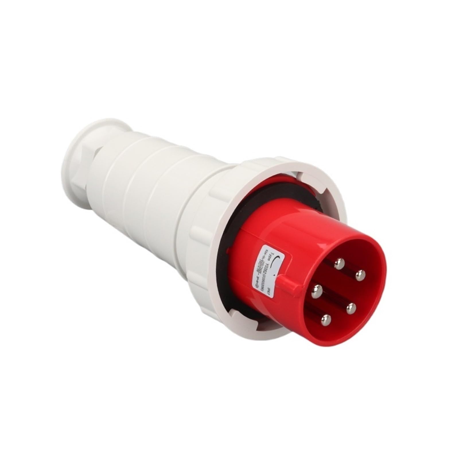 QAZXSEMUI 63A 5-core aviation plug concealed socket(Plug)