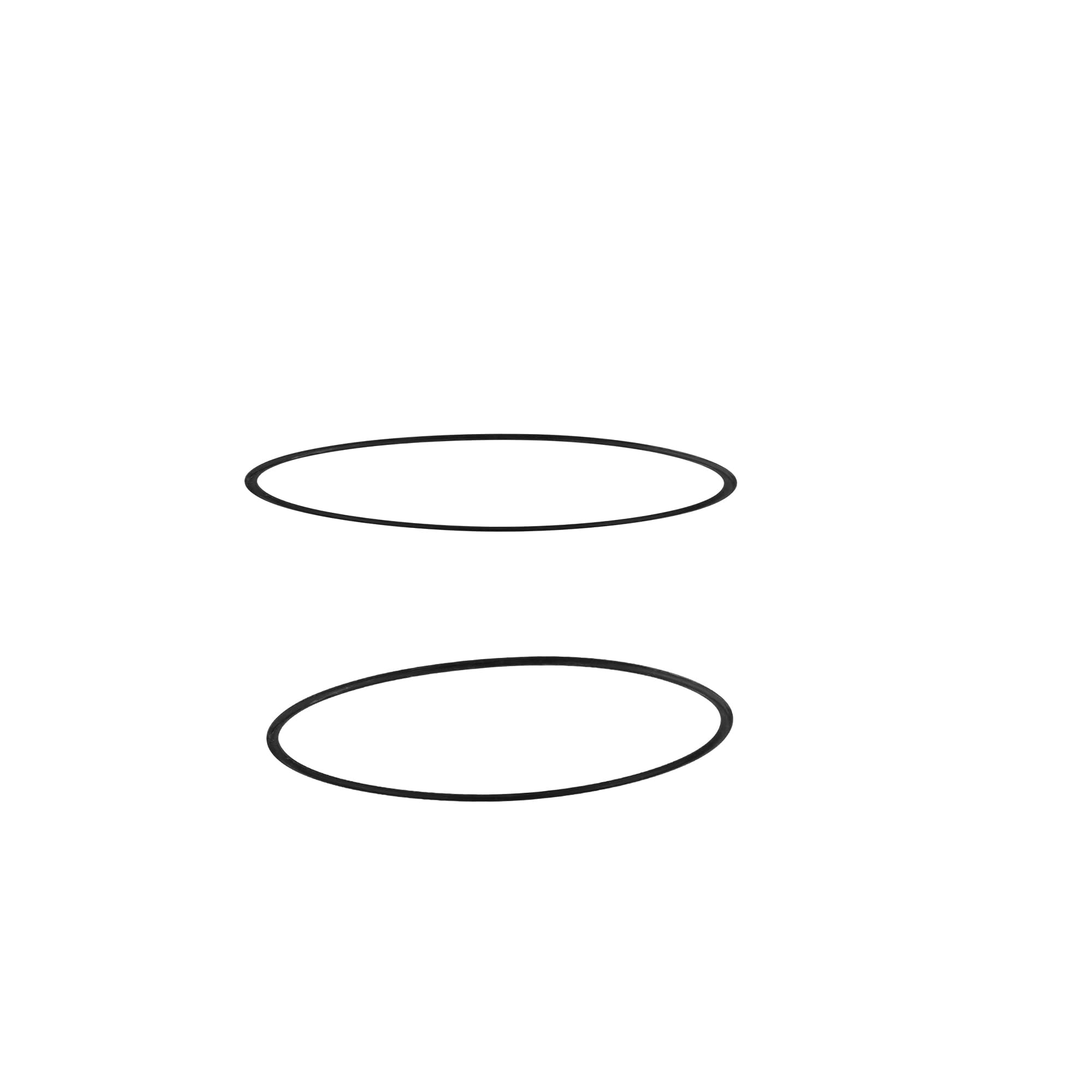 Cooker Gasket Only Support 2 Litre Inner-Lid Pressure Cooker 2 liter cooker ka rubber Pressure Cooker Gasket 2 Litres Black (Pack of 2 (चेतावनी) हॉकिन्स और प्रेस्टीज प्रेशर कुकर काम नहीं करता है 1