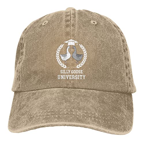 Image of Funny Goose Hat Silly Goose On The Loose Hat Men Baseball Hats Funny Cap