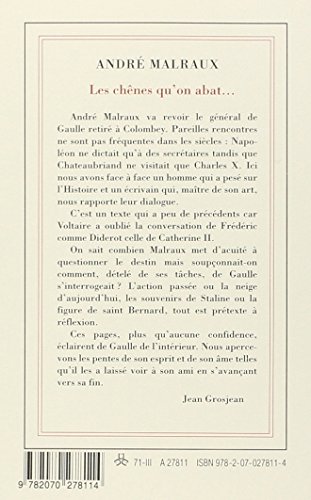 Les chênes qu'on abat