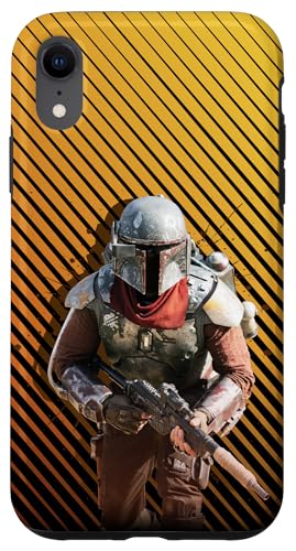 Coque iPhone XR Star Wars Mandalorian cadeau pop art idéal