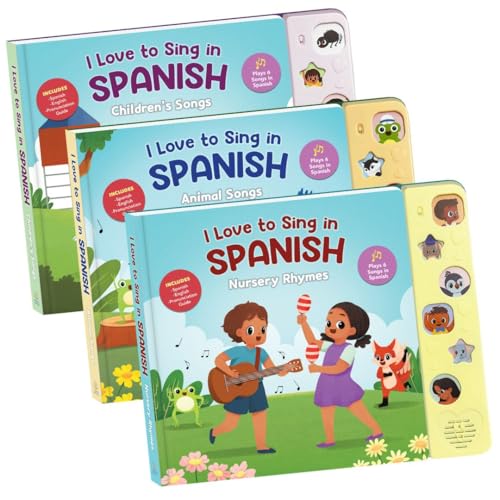 I Love to Sing in Spanish Collection : livre musical et CD d'apprentissage pour enfants