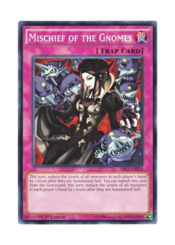 Amazon.co.jp: 遊戯王 英語版 SR03-EN034 Mischief of the Gnomes 小人