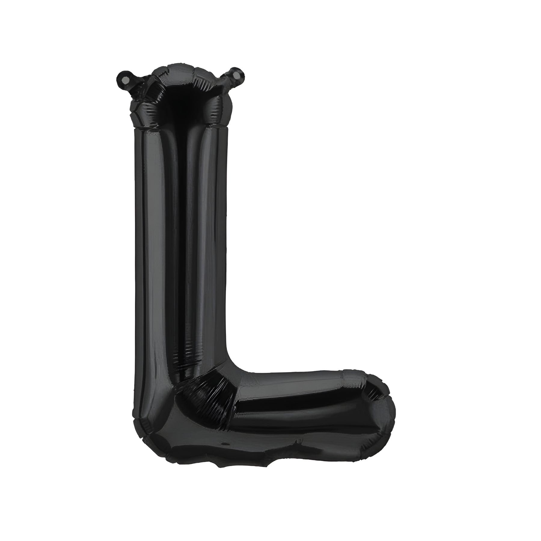 Foil Balloons Letters Black - 40/80/100 cm for Birthday Wedding Party Decoration Happy Birthday JGA Gift Balloon Graduation Giant Balloon ABI Large XXL Small Black Boys (40 cm - L)