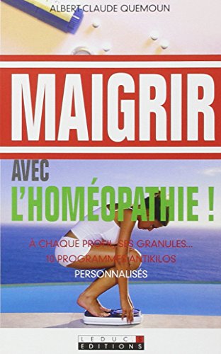 Télécharger Maigrir avec l'homéopathie Livre PDF Gratuit