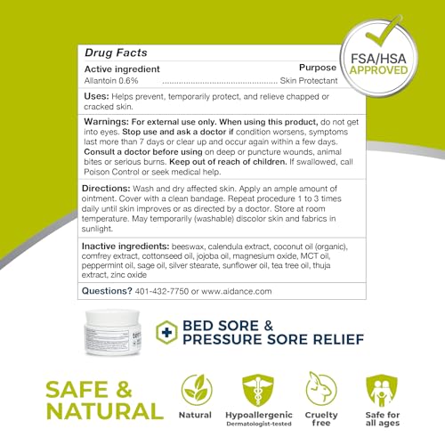 terrasil Bed Sores Treatment Cream & Pressure Sores Cream – Natural Ingredients for Healing of Bedsores, Ulcers & Wounds, Fast Soothing Relief (1.5 oz) – Packaging May Vary - Thumbnail 6