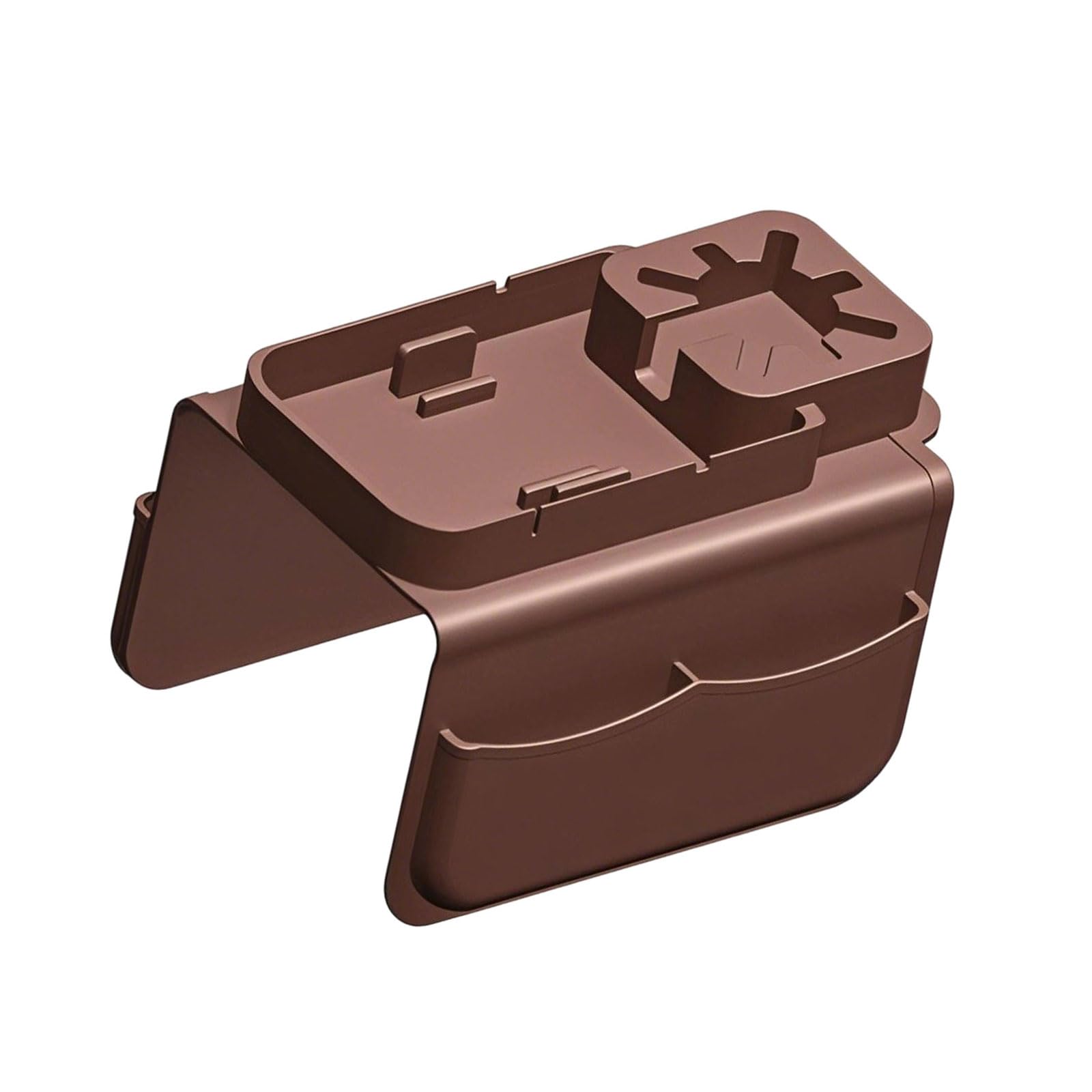 Msioytog Silicone Sofa Armrest Tray Featuring Drink Holder and Side Pockets for Remote Phone and Snacks Storage Remote Holder
