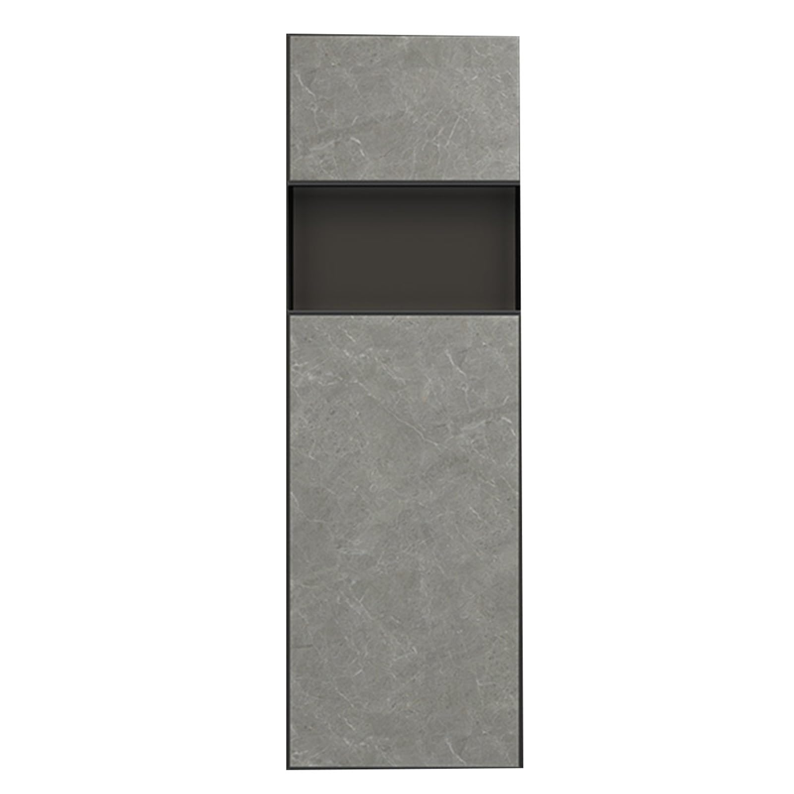 Recessed Shower Niche and Toilet Paper Holder, Hidden Cabinet Trash Can, Space-Saving Design for Kitchen, Living Room, Bedroom, Hotel