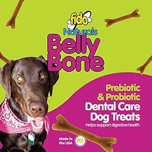   Belly-Bones-for-Dogs-4-Yogurt-Flavor-Large-Dog-Dental-Treats-Made-in-USA-4-Count-Dog-Treats-for-Large-Dogs-Plaque-and-Tartar-Control-for-Fresh-Breath-Digestive-Health-Support