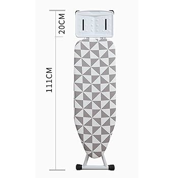 Ironing Board with Padded Cotton Cover, Hanger Iron Board