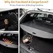 RLTEC Car Trunk Curtain,Rear Boot Cargo Cover,Car Retractable Trunk Parcel Shelf,for Land Rover Range Rover Sport 2003-2013 Rear Racks Privacy Panel Accessories