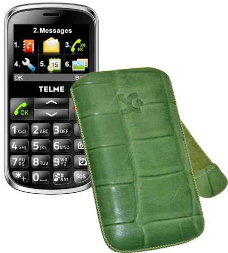 Custodia Cellulare In Pelle Verticale Custodia Per/Emporia Telme C155 / Faretra Custodia IN Pelle Custodia Cellulare Cintura Verticale