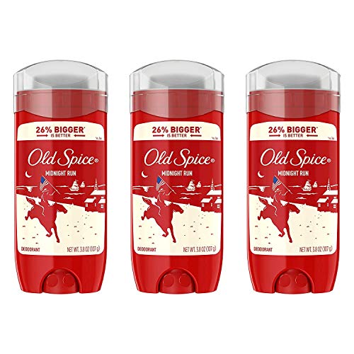 Old Spice Midnight Run for Men 3.8 oz (Pack of 3)