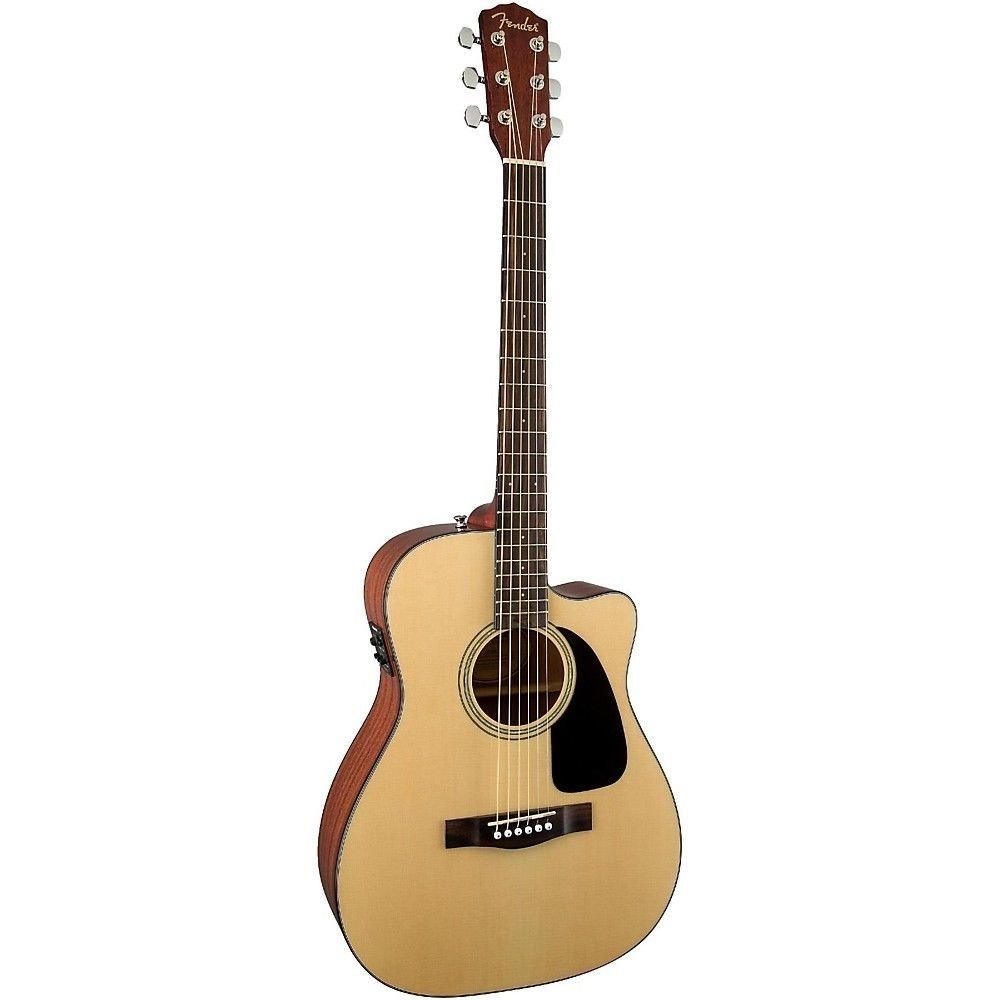 Fender cf-60ce Nat – Tamaño de Folk Acústica Guitarra eléctrica w