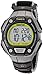 Timex Women's Ironman 30-Lap Digital Quartz Mid-Size Watch, Black/Silver-Tone/Lime - TW5K89800