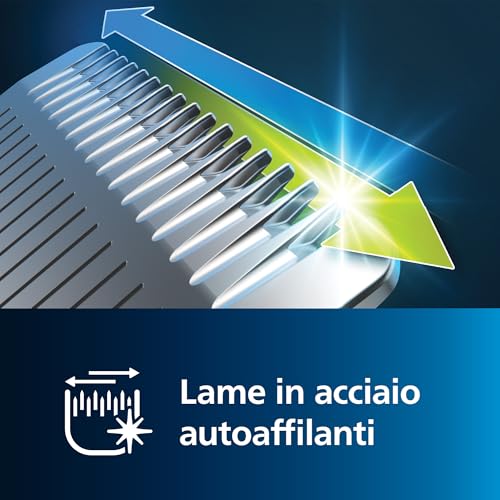 Rifinitore All-in-One Philips serie 7000, Multigroom 14 in 1 per viso, testa e corpo, 21 impostazioni di lunghezza (0,5-16 mm). Un unico strumento, massima precisione (modello MG7930/15) - Immagine 2