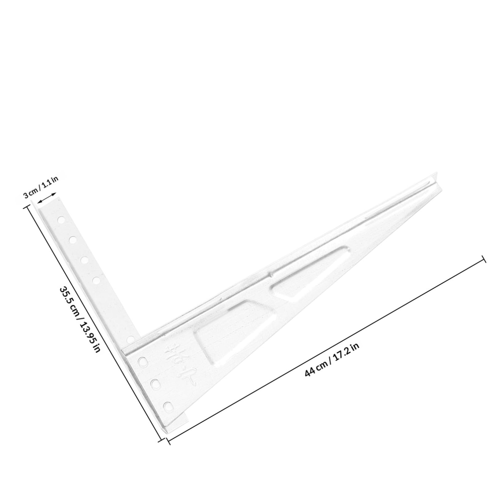 IMIKEYA 1par Soporte De Montaje para Aire Acondicionado De Estructura De Galvanizado Fácil Instalación Soporte para Condensadores De Aire Acondicionado