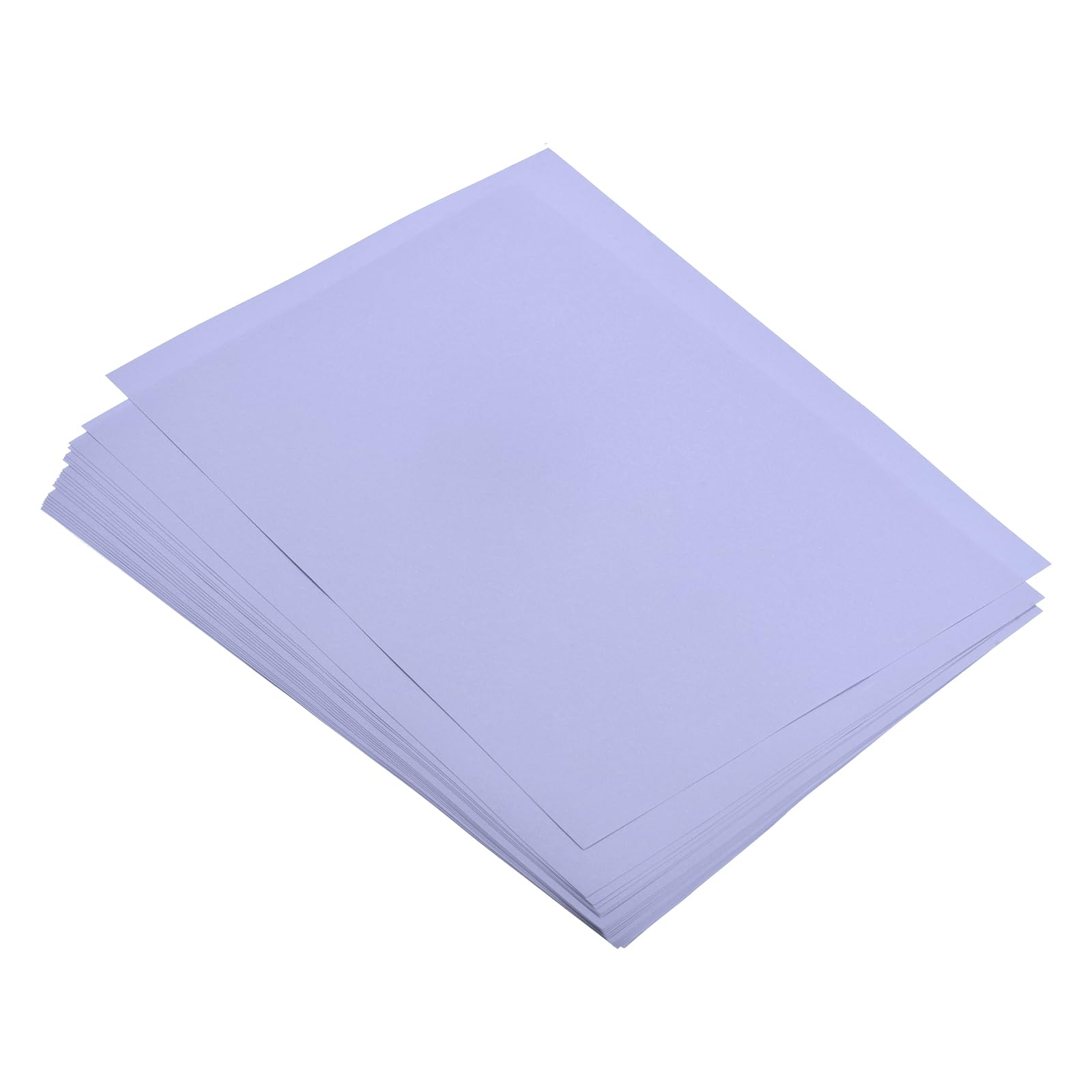 sourcing map 50 Sheets Colored Copy Paper 8.3 Inch Printer Paper 80gsm Light Purple for Office Printing, Document Copying, Invitations, Forms, Art Projects โ image 1